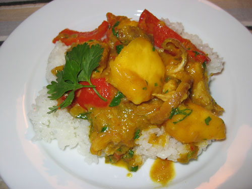 Chicken and Mango Curry