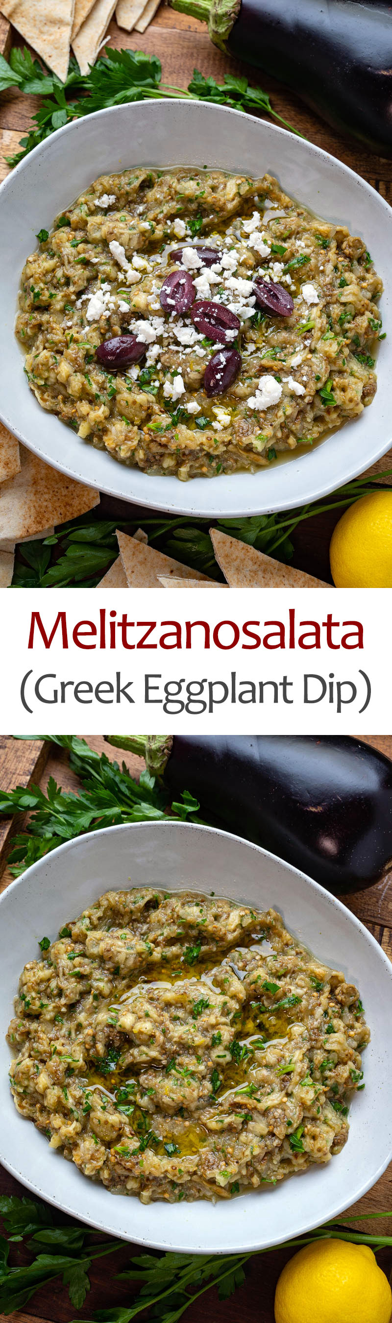 Melitzanosalata (Greek Eggplant Dip)