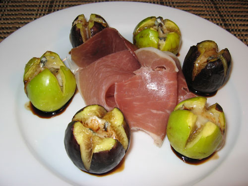 Figs Stuffed with Gorgonzola