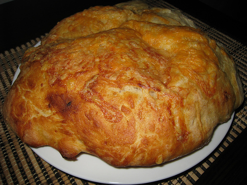 Potato Bread Focaccia with Cheese
