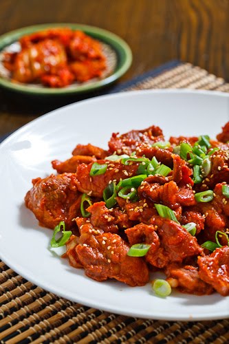 Daeji Bulgogi (Korean Spicy BBQ Pork)