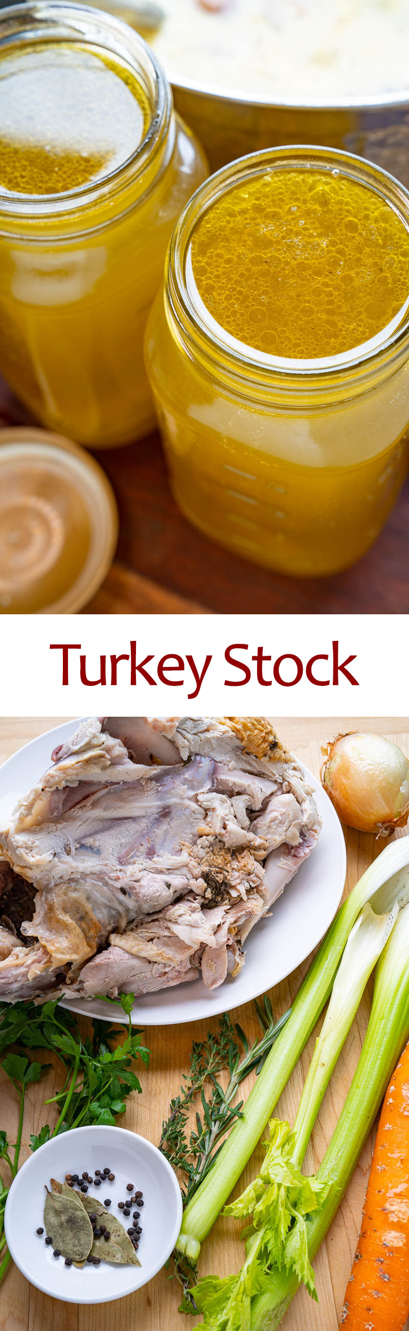 Easy Homemade Turkey Stock