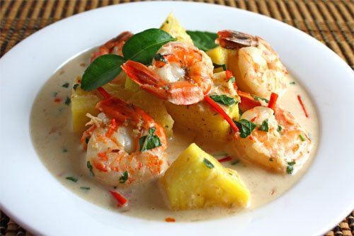 Prawn and Pineapple Curry
