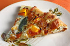 Roasted Butternut Squash and Caramelized Onion Pizza with Gorgonzola and Crispy Fried Sage