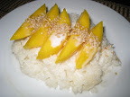 Mango on Coconut Sticky Rice