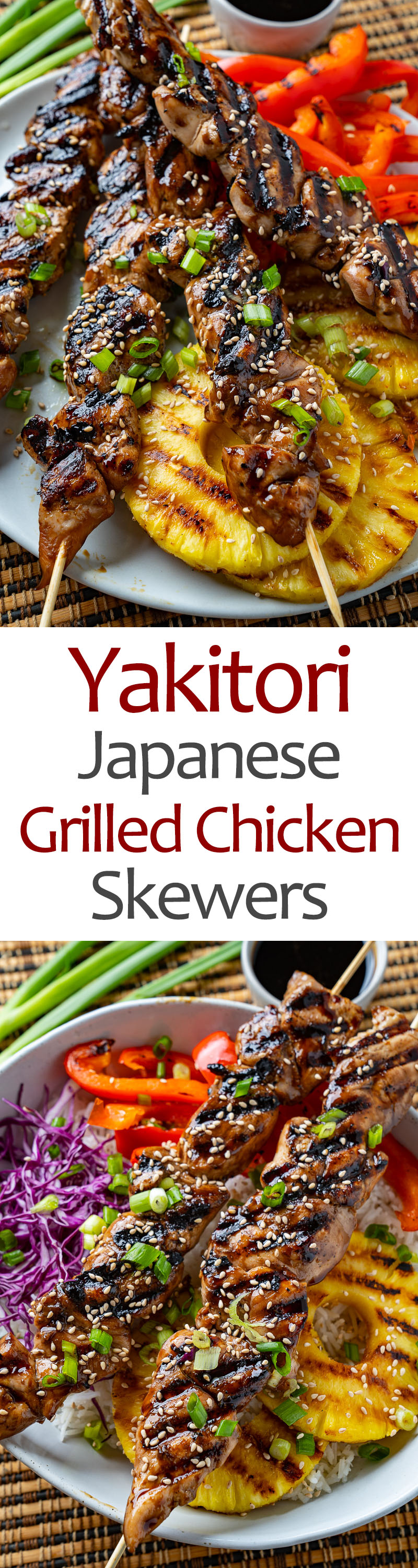 Yakitori (Japanese Grilled Chicken Skewers)