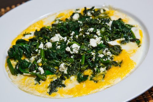 Spinach and Feta Omelette