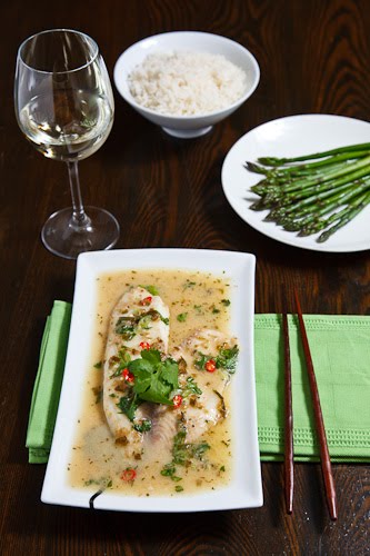 Tilapia Baked in Thai Green Curry