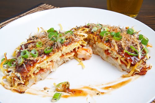 Okonomiyaki (Hiroshima Style)