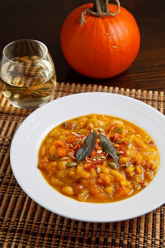 Roasted Pumpkin and Pancetta Soup