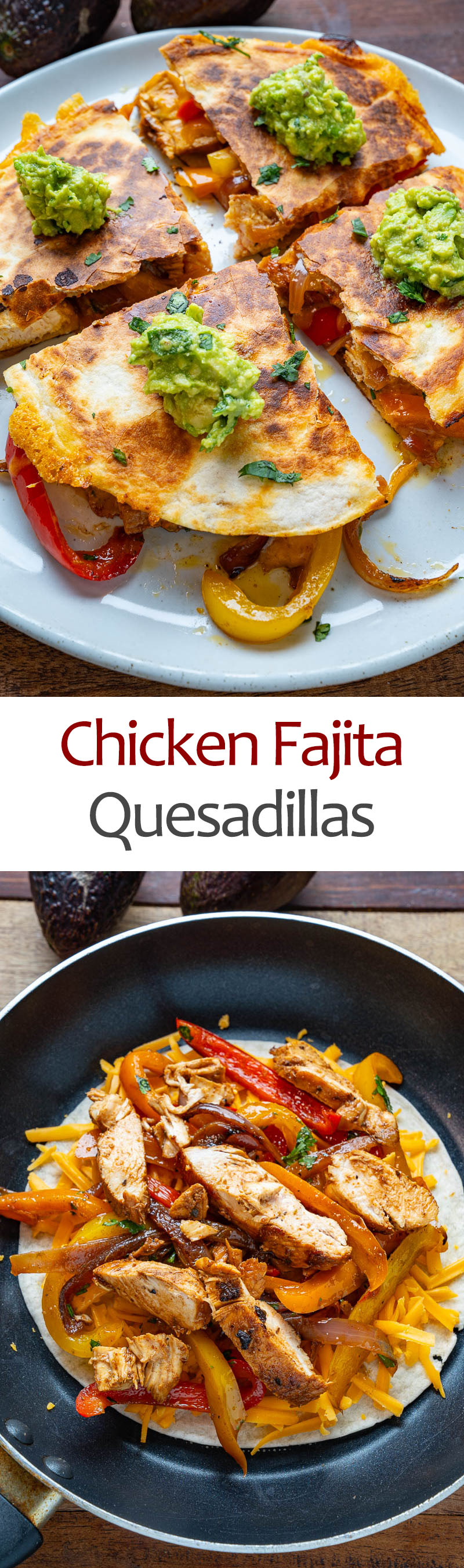 Chicken Fajita Quesadillas