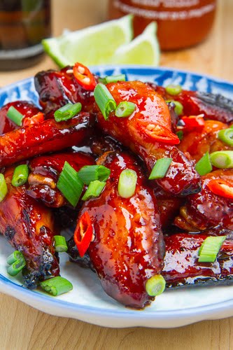 Vietnamese Style Caramel Chicken Wings
