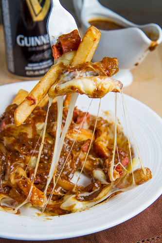 Guinness and Corned Beef Poutine