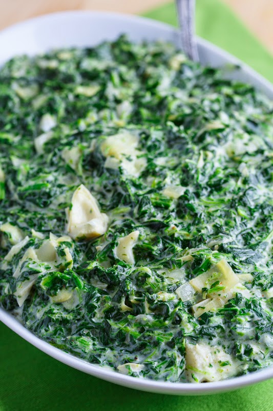 Creamed Spinach and Artichokes