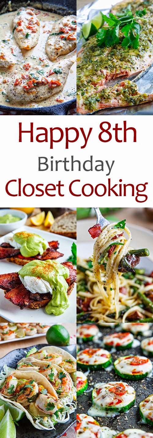 Happy 8th Birthday Closet Cooking