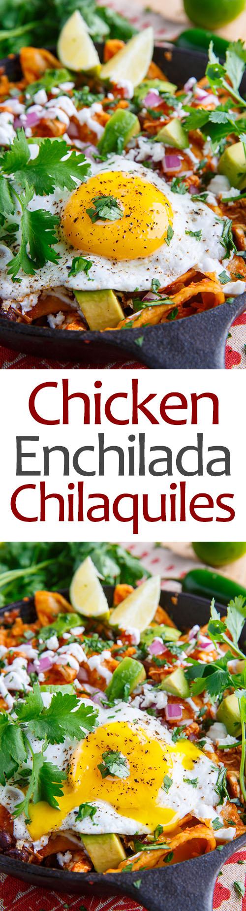 Chicken Enchilada Chilaquiles