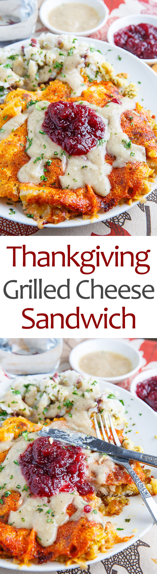 Thanksgiving Grilled Cheese Sandwich