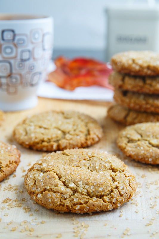 Bacon Gingersnap Cookies