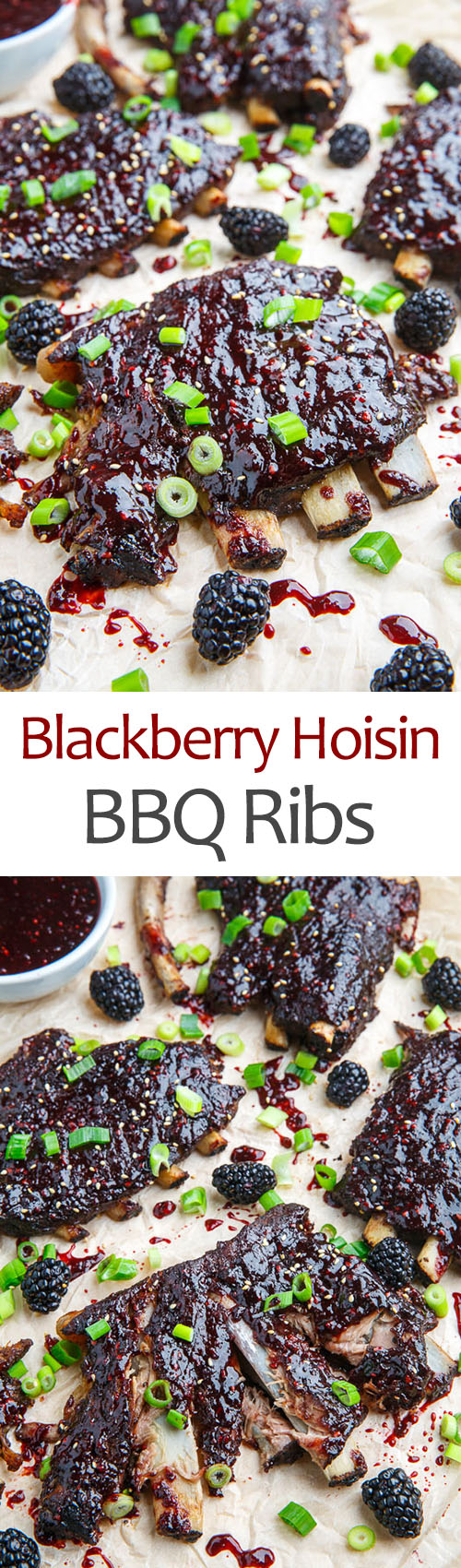 Blackberry Hoisin BBQ Ribs
