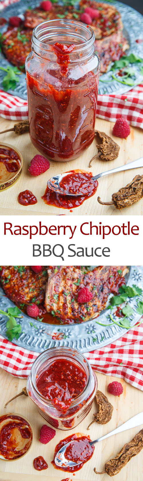 Raspberry Balsamic Chipotle BBQ Sauce