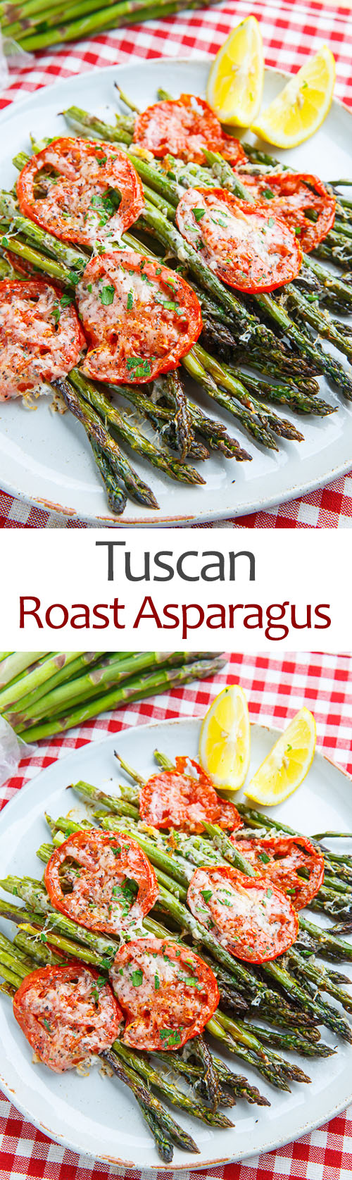Tuscan Roast Asparagus