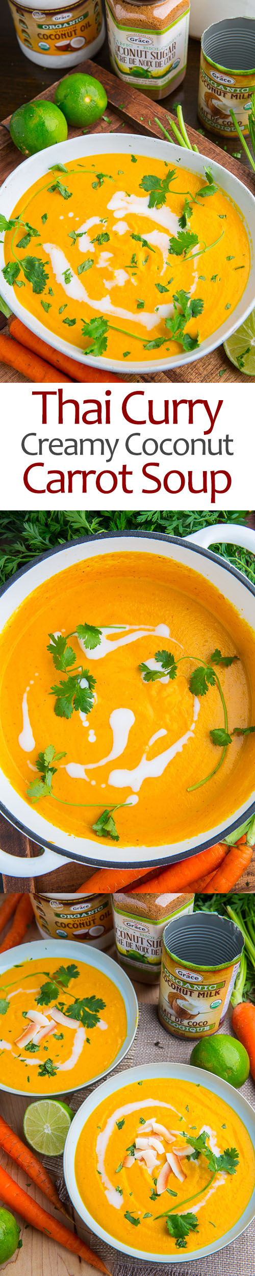 Creamy Curried Coconut Carrot Soup