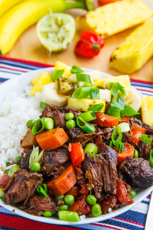 Jamaican Style Jerk Beef Stew