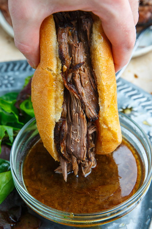 Where can i get a french dip sandwich near me Slow Cooker Roast Beef French Dip Sandwich Closet Cooking