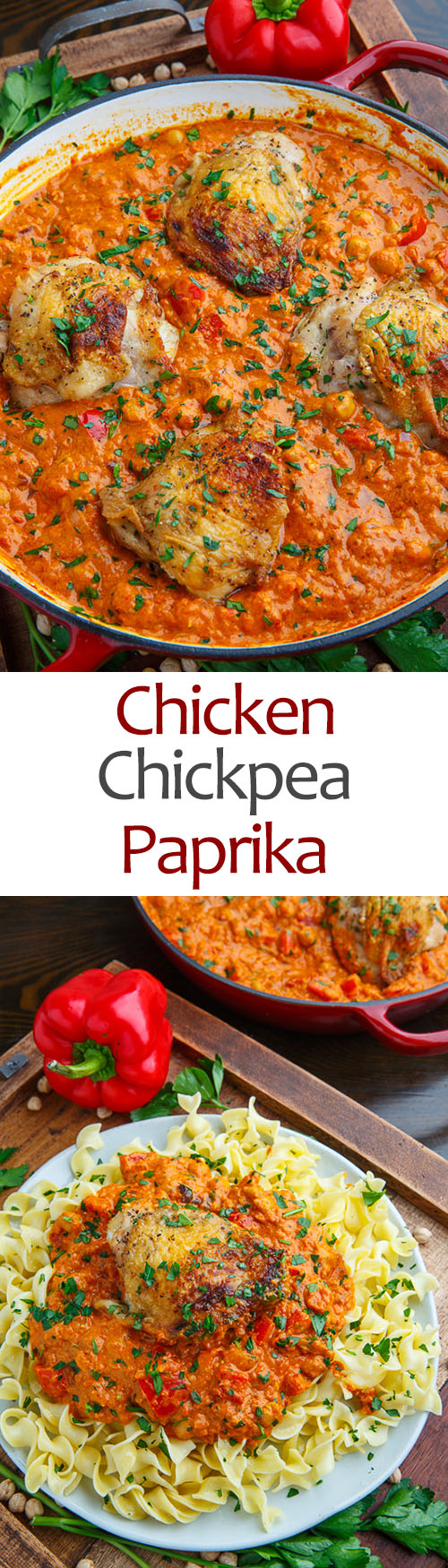 Chicken and Chickpea Paprika