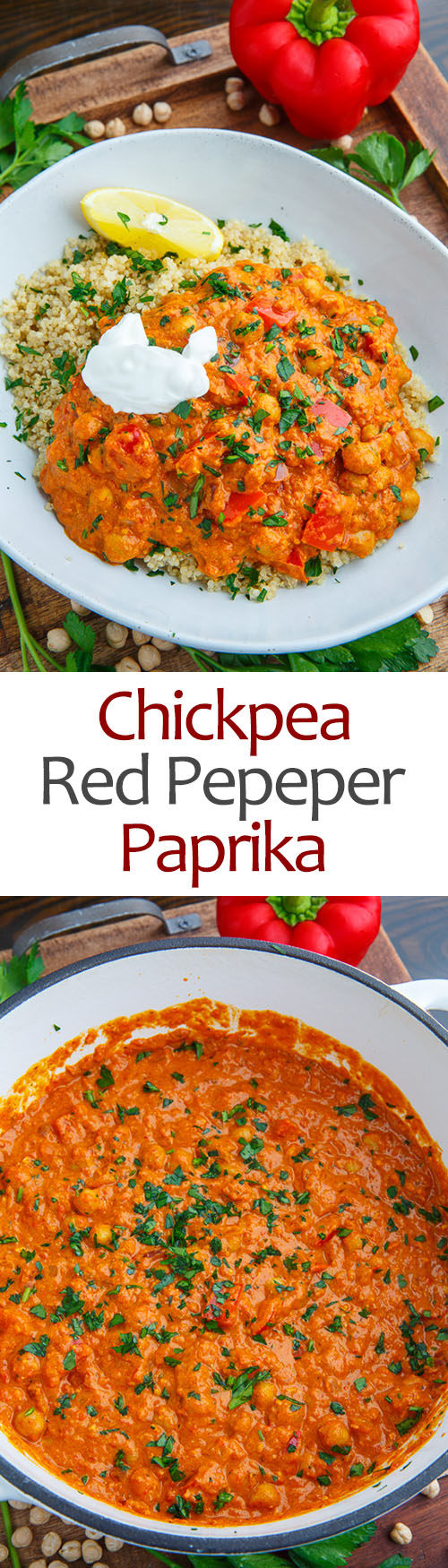 Chickpea and Red Pepper Paprika