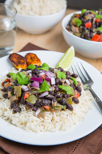 Cuban Black Beans and Rice (Moros y Cristianos)