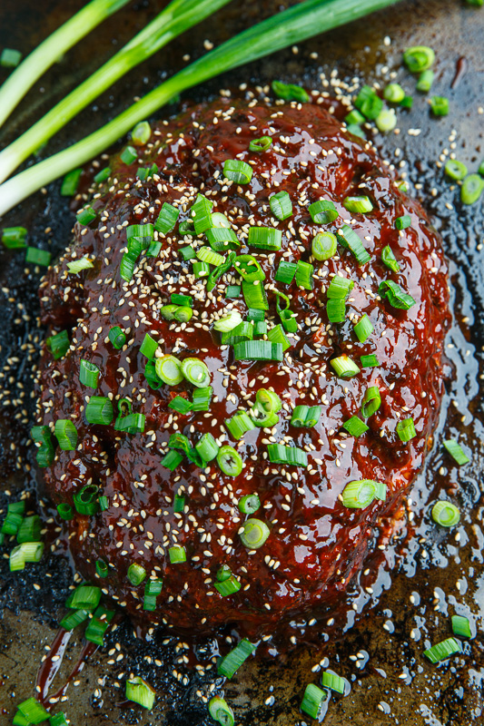 Korean Kimchi Meatloaf