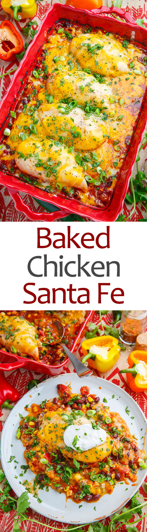 Baked Chicken Santa Fe