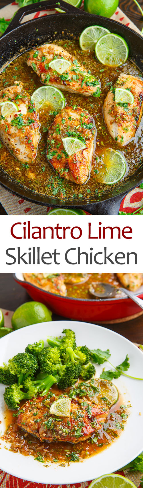 Cilantro Lime Skillet Chicken