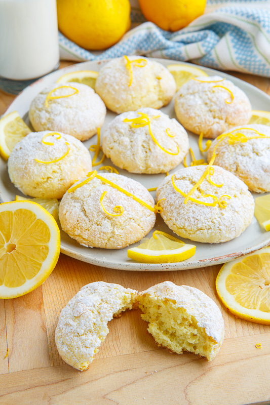 Soft and Chewy Lemon Cheesecake Cookies