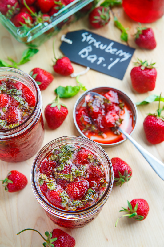 Strawberry Basil Jam