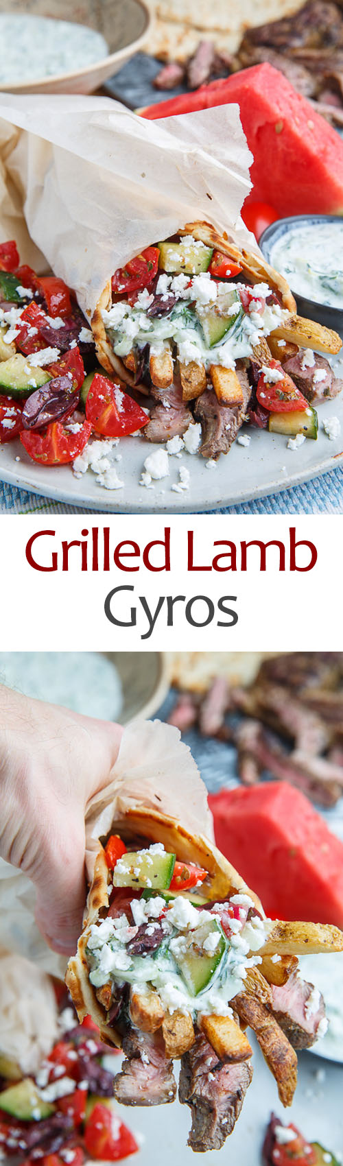 Grilled Lamb Gyros