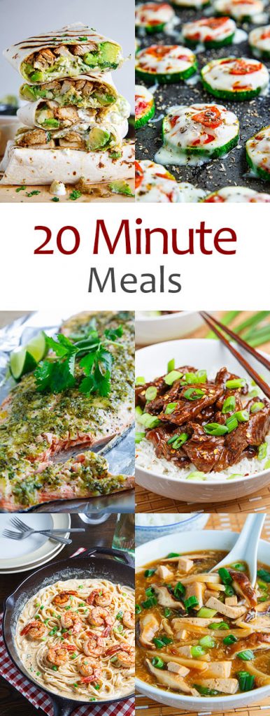 20 Minute Meals - Closet Cooking