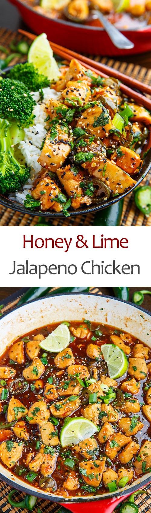 Honey and Lime Jalapeno Chicken