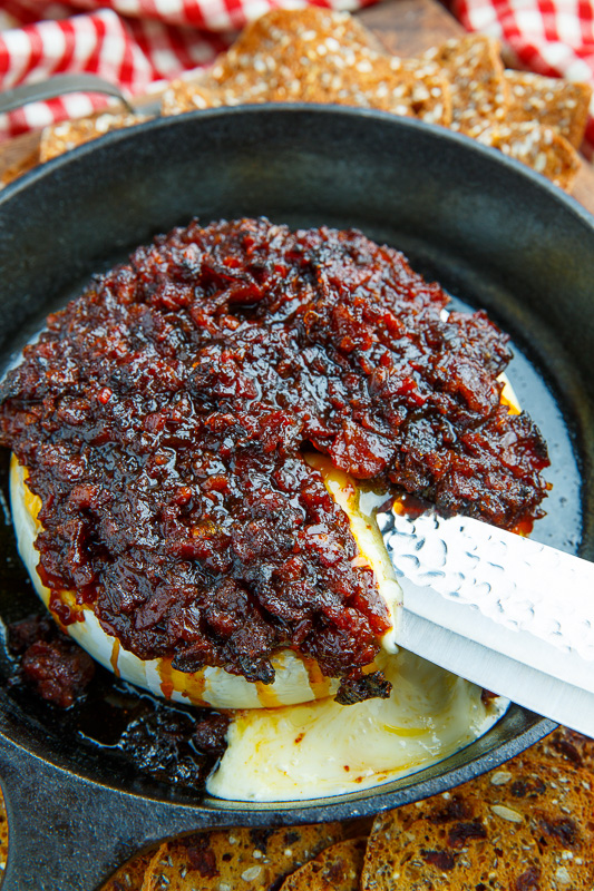 Bacon Jam Baked Brie