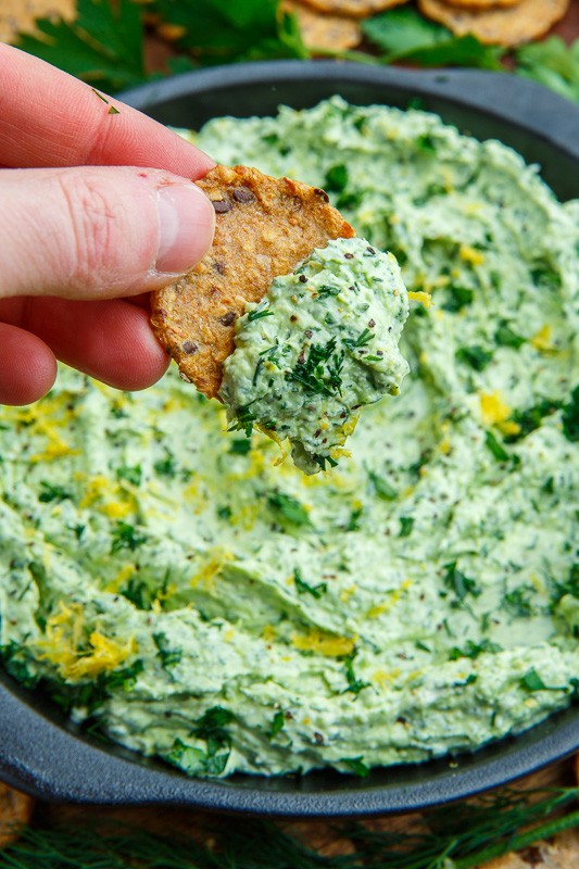 Whipped Feta and Herb Dip