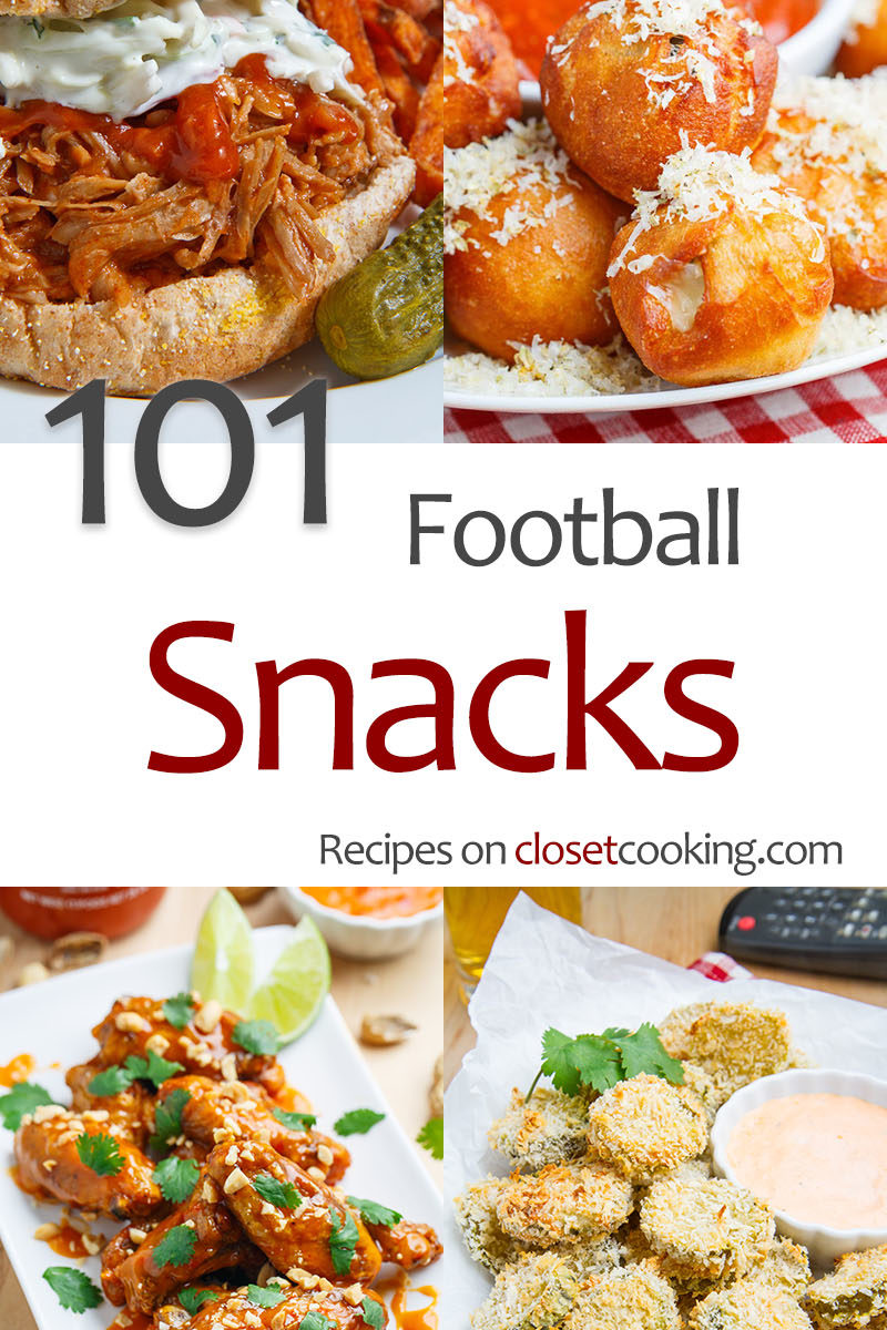 101 Football Snack Recipes