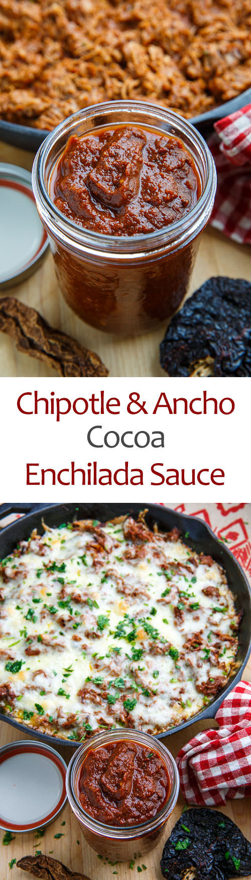 Chipotle and Ancho Cocoa Enchilada Sauce