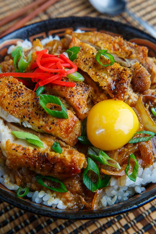 Oyakodon (Japanese Chicken and Egg Rice Bowl) - Closet Cooking