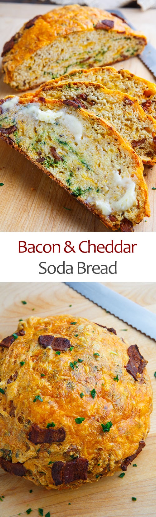 Bacon and Cheddar Soda Bread
