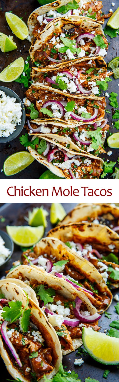 Chicken Mole Tacos