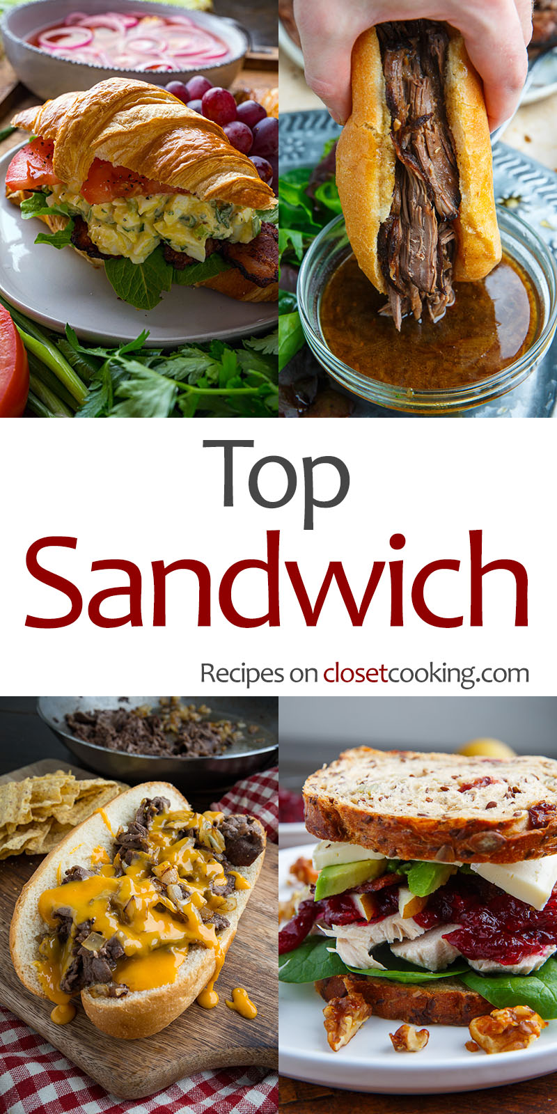 Top 25 Sandwich Recipes