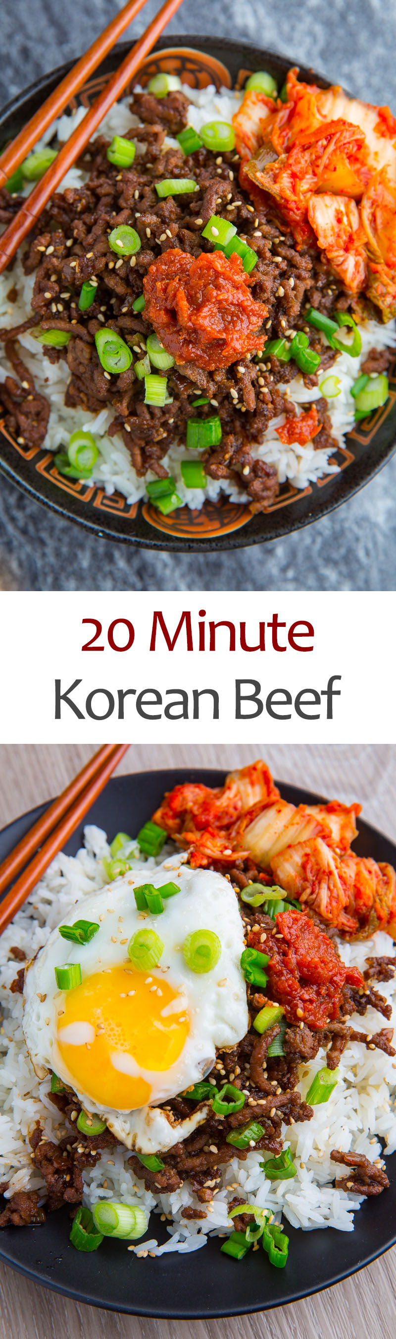 20 Minute Korean Beef