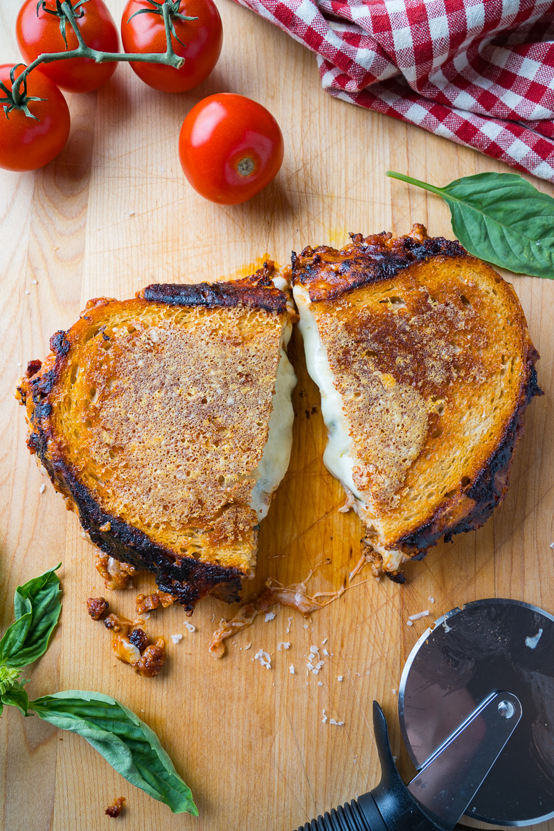 Bolognese Grilled Cheese