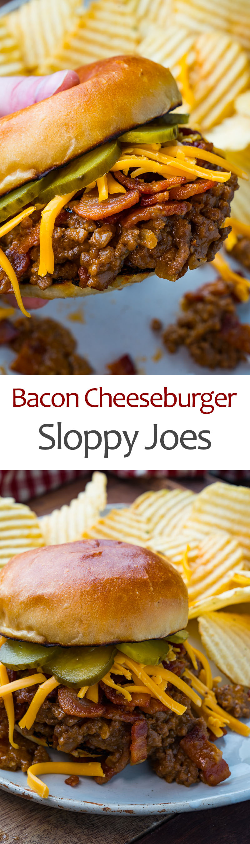 Bacon Cheeseburger Sloppy Joes